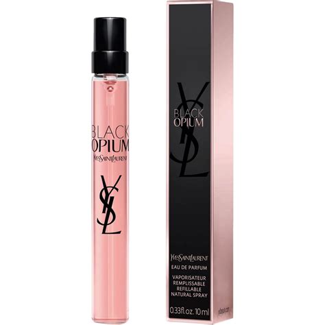 ysl black opium perfume travel size|opium black yves saint laurent.